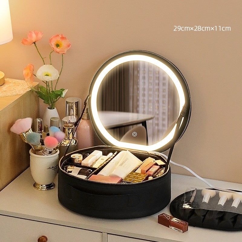 LED Makeup Bag With Mirror Lights