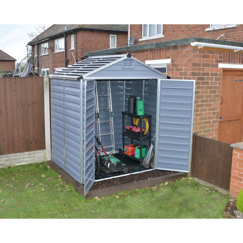 SkyLight? 6 Ft. W x 5 Ft. D Polycarbonate Storage Shed