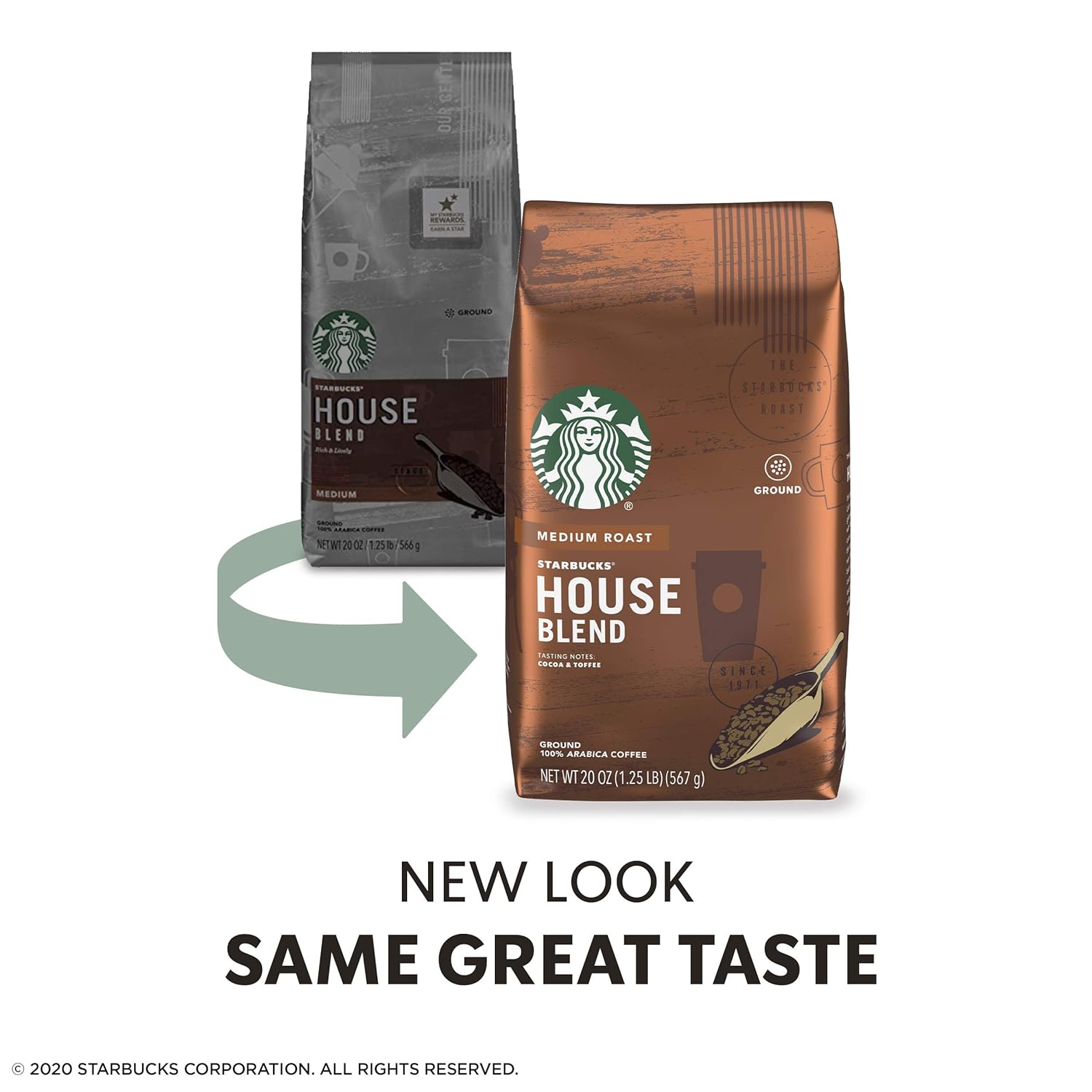Starbucks Ground Coffee, Medium Roast Coffee, Pike Place Roast, 100% Arabica, 1 Bag (28 Oz)