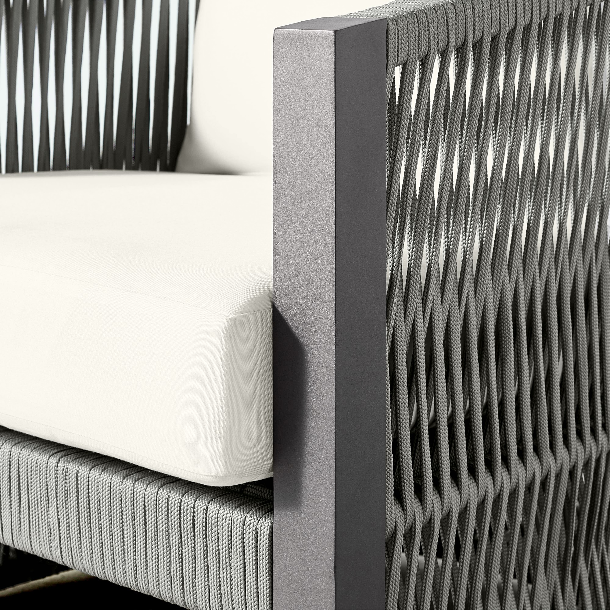 Pasadena Outdoor Metal Club Chair