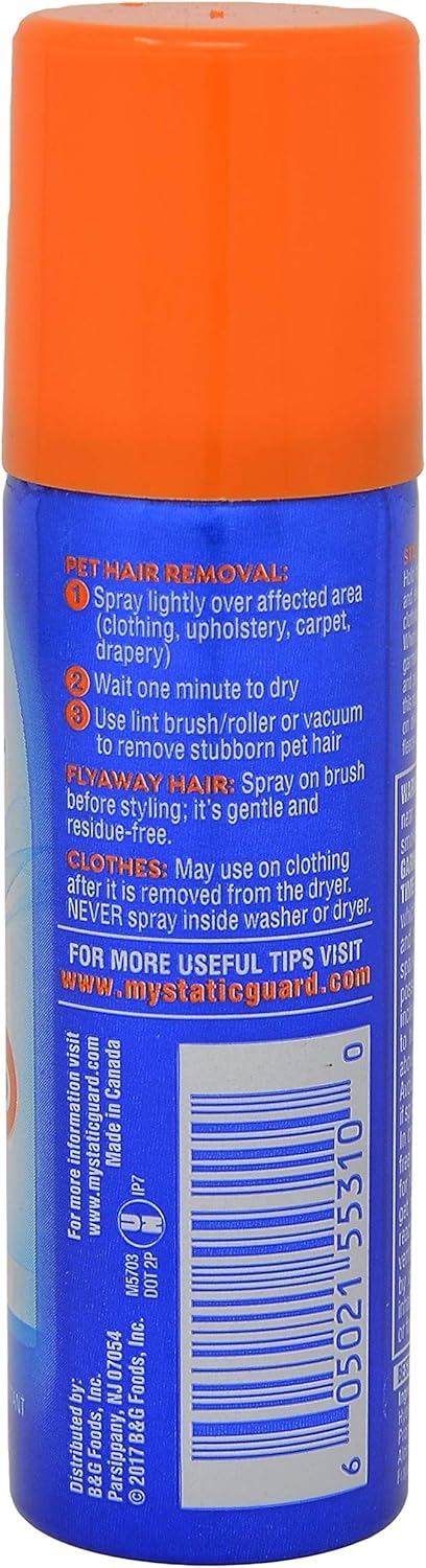 Static Guard Bonus Pack Spray 12.4 oz (2 Pack of 5.5 oz & 1 Pack of 1.4 oz)