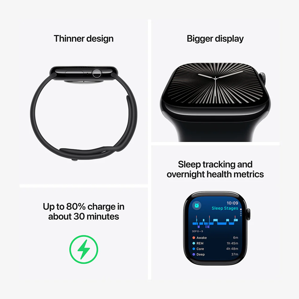 Watch Series 10 GPS Aluminium Case Sport Loop