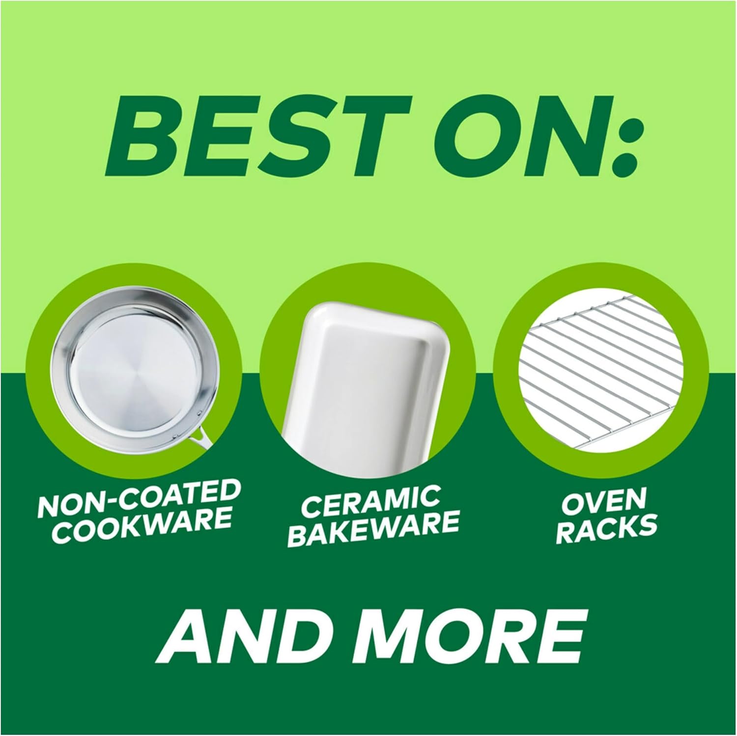 Scotch-Brite Heavy Duty Scrub Sponges, Sponges for Cleaning Kitchen and Household, Heavy Duty Sponges Safe for Non-Coated Cookware, 6 Scrubbing Sponges