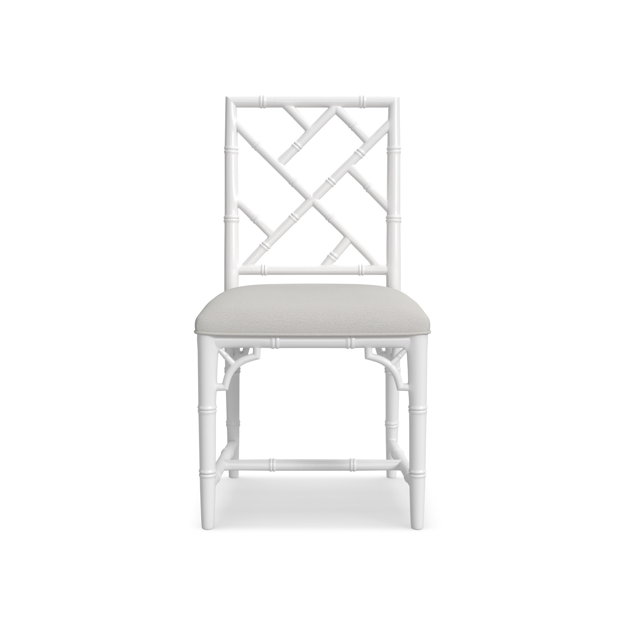 Chippendale Upholstered Bistro Side Chair
