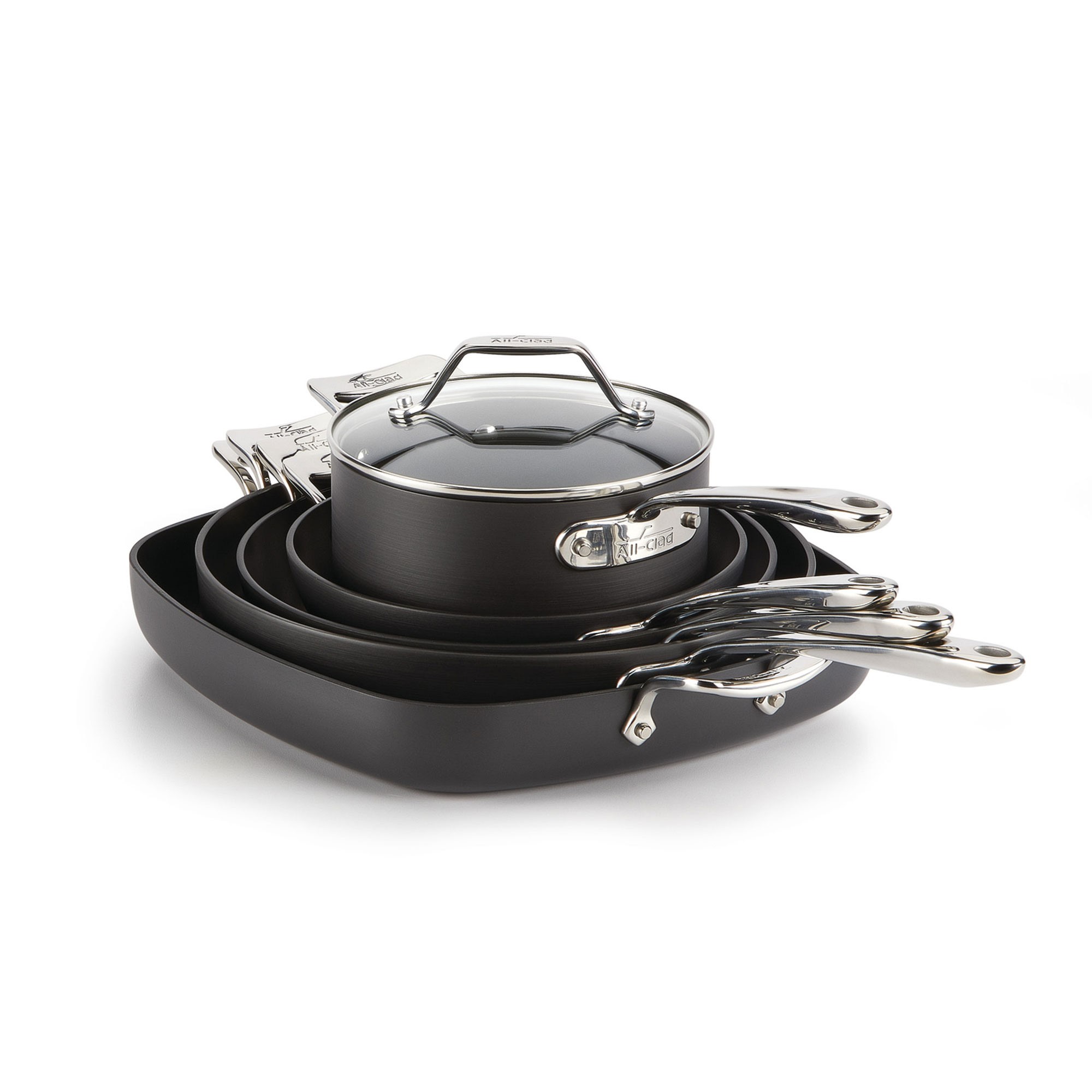 All-Clad Essentials Nonstick 10-Piece Cookware Set