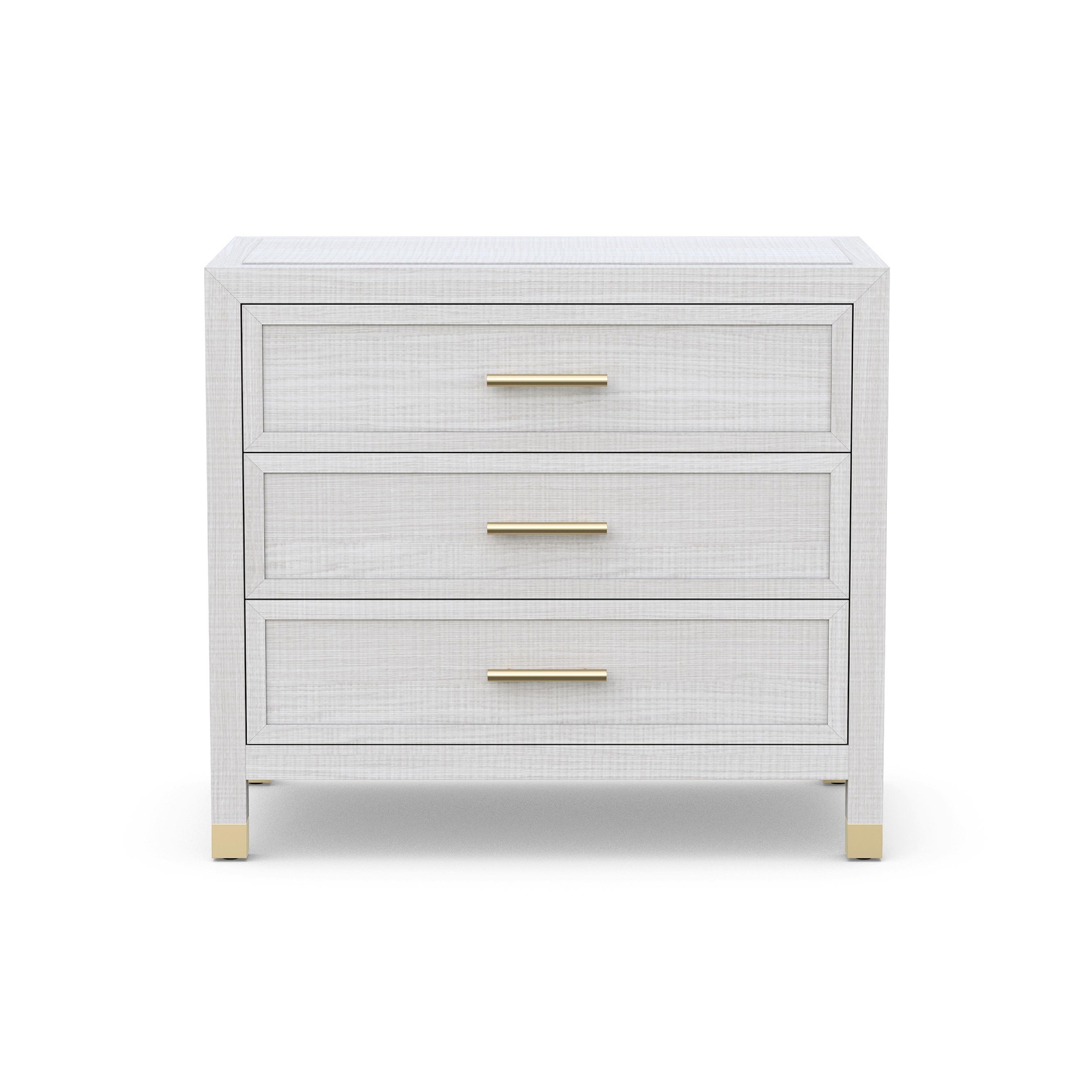 Majorca 3-Drawer Nightstand (34