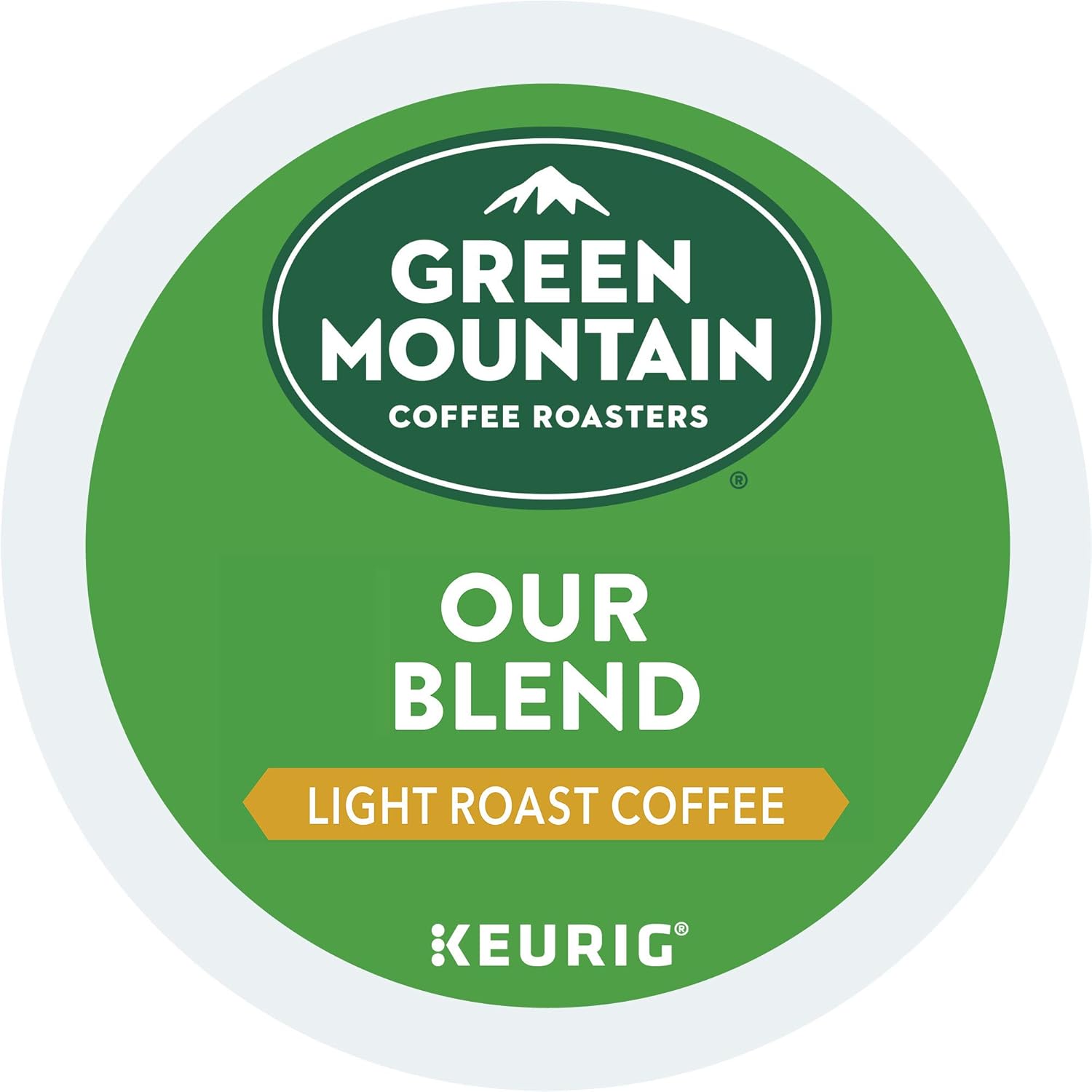 Green Mountain Coffee Roasters Breakfast Blend Single-Serve Keurig K-Cup Pods, Light Roast Coffee, 96 Count