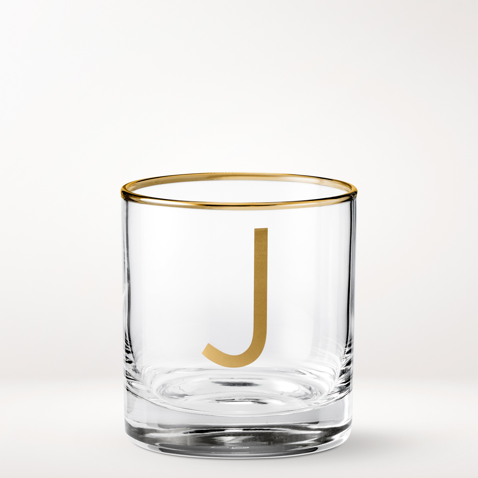 Monogram Double Old-Fashioned Glass