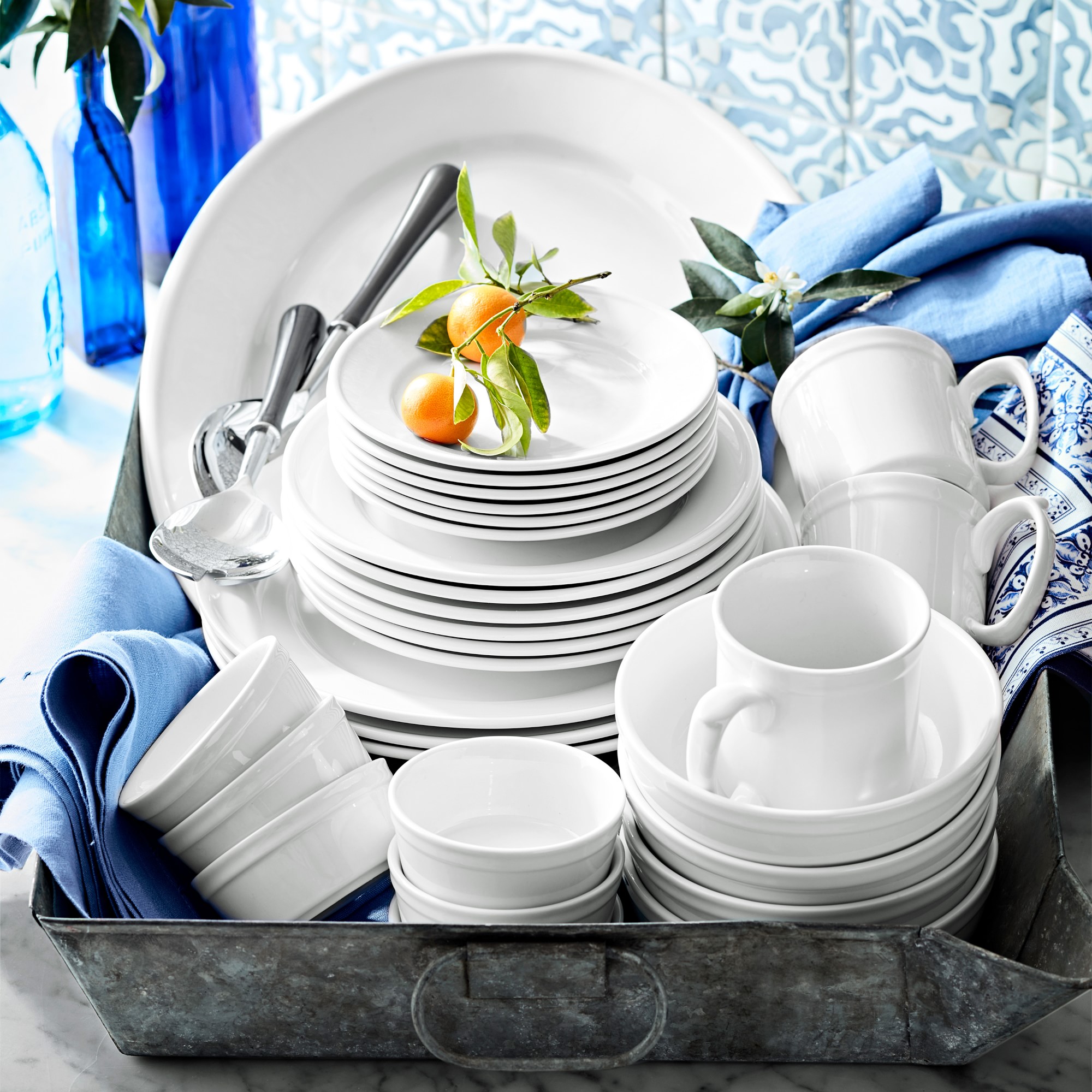 Williams Sonoma Pantry Appetizer Plates, Set of 6