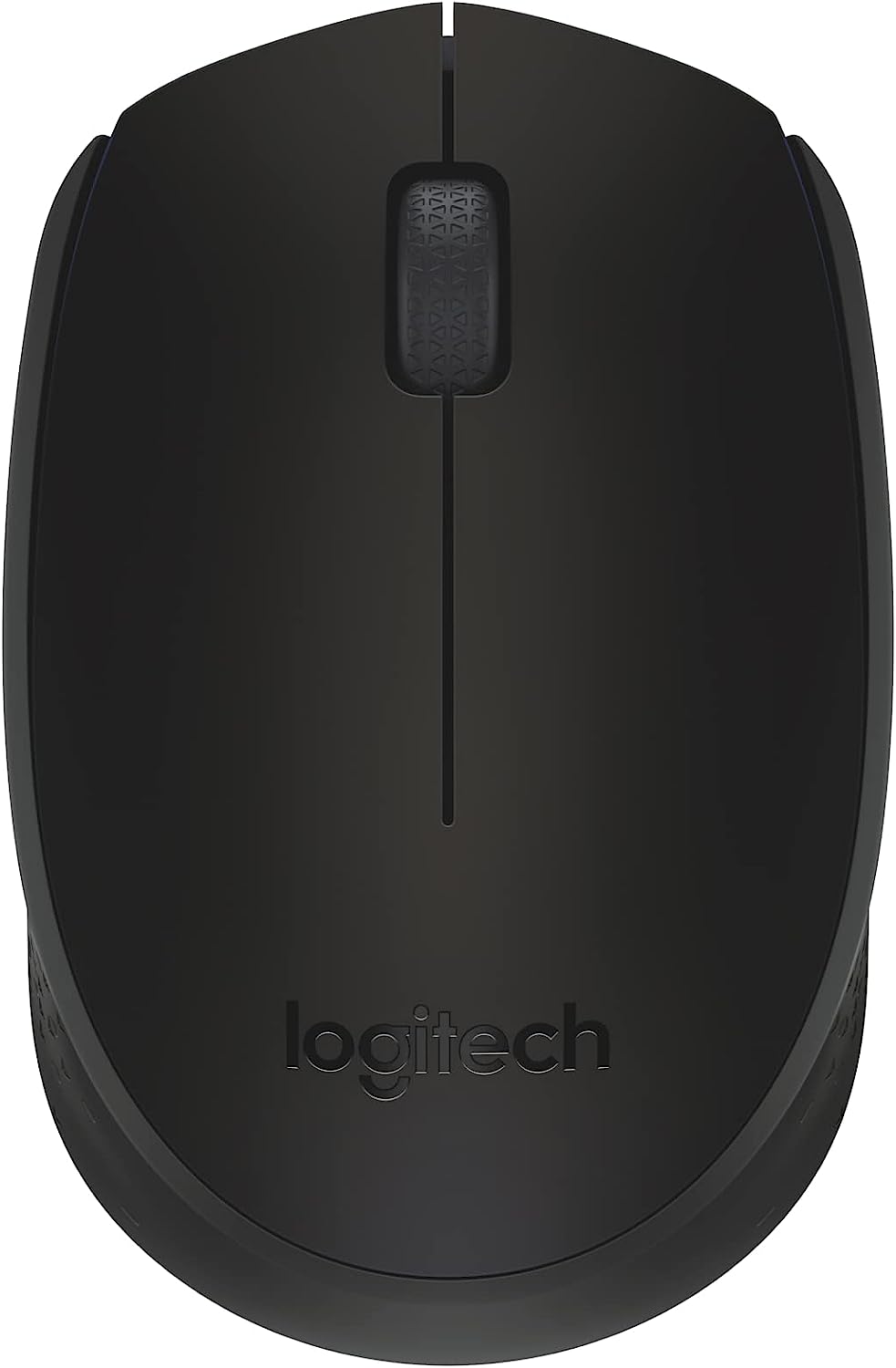 Logitech M170 Wireless Mouse for PC, Mac, Laptop, 2.4 GHz with USB Mini Receiver, Optical Tracking, 12-Months Battery Life, Ambidextrous - Blue Grey