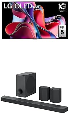 LG G3 Series 83-Inch Class OLED evo 4K Processor Smart Flat Screen TV for Gaming with Magic Remote AI-Powered Gallery Edition OLED83G3PUA, 2023 with Alexa Built-in