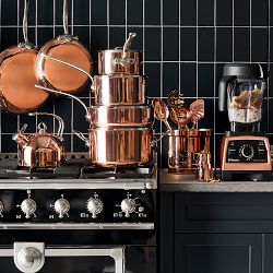 Chantal Copper Whistling Tea Kettle