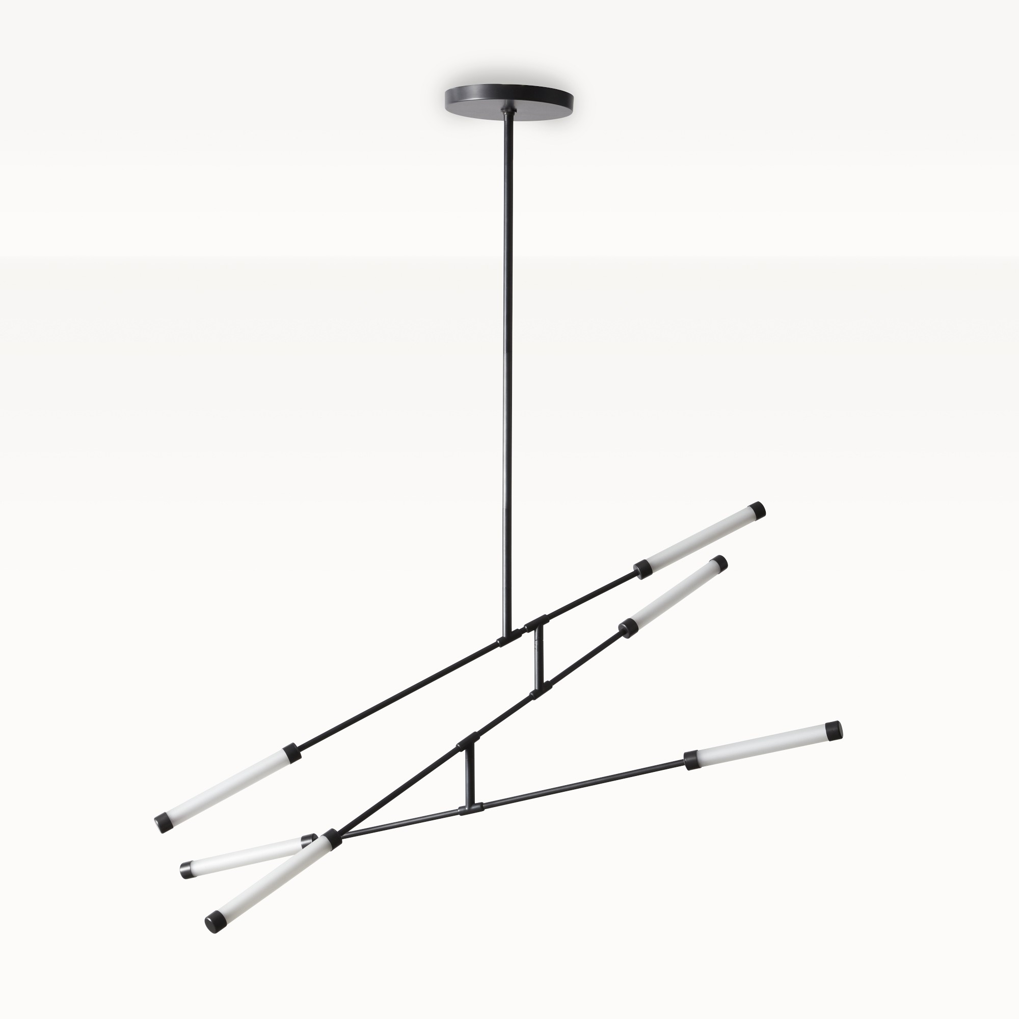 Integrated LED Linear Chandelier