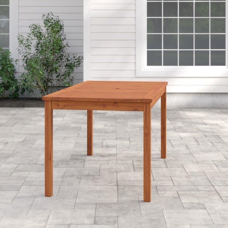 Diboll Rectangular 6 - Person 60'' Long Dining Set with Cushions