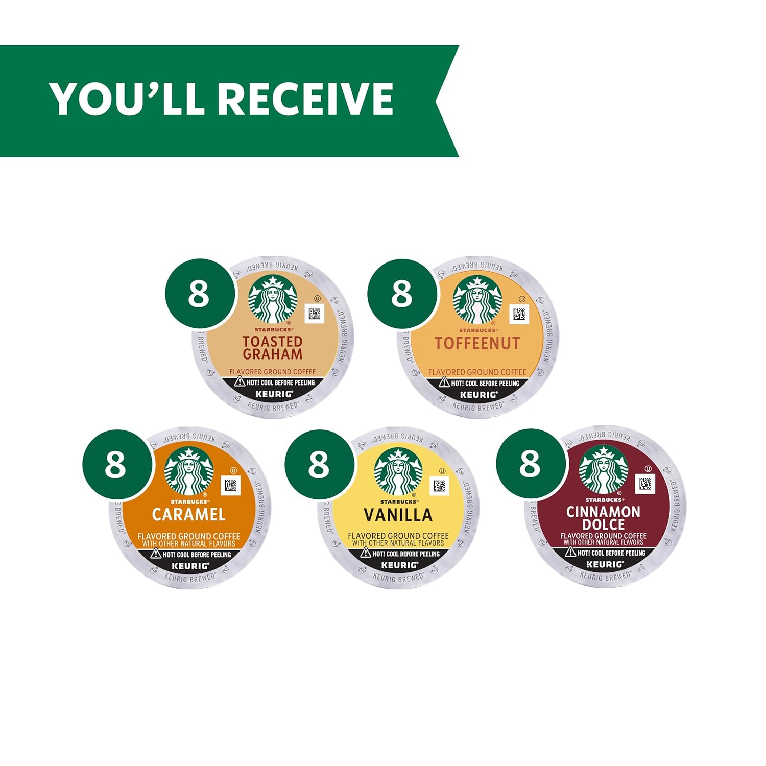 Starbucks K-Cup Coffee Pods, Medium Roast Coffee, Pike Place Roast for Keurig Brewers, 100% Arabica, 4 boxes (96 pods total)