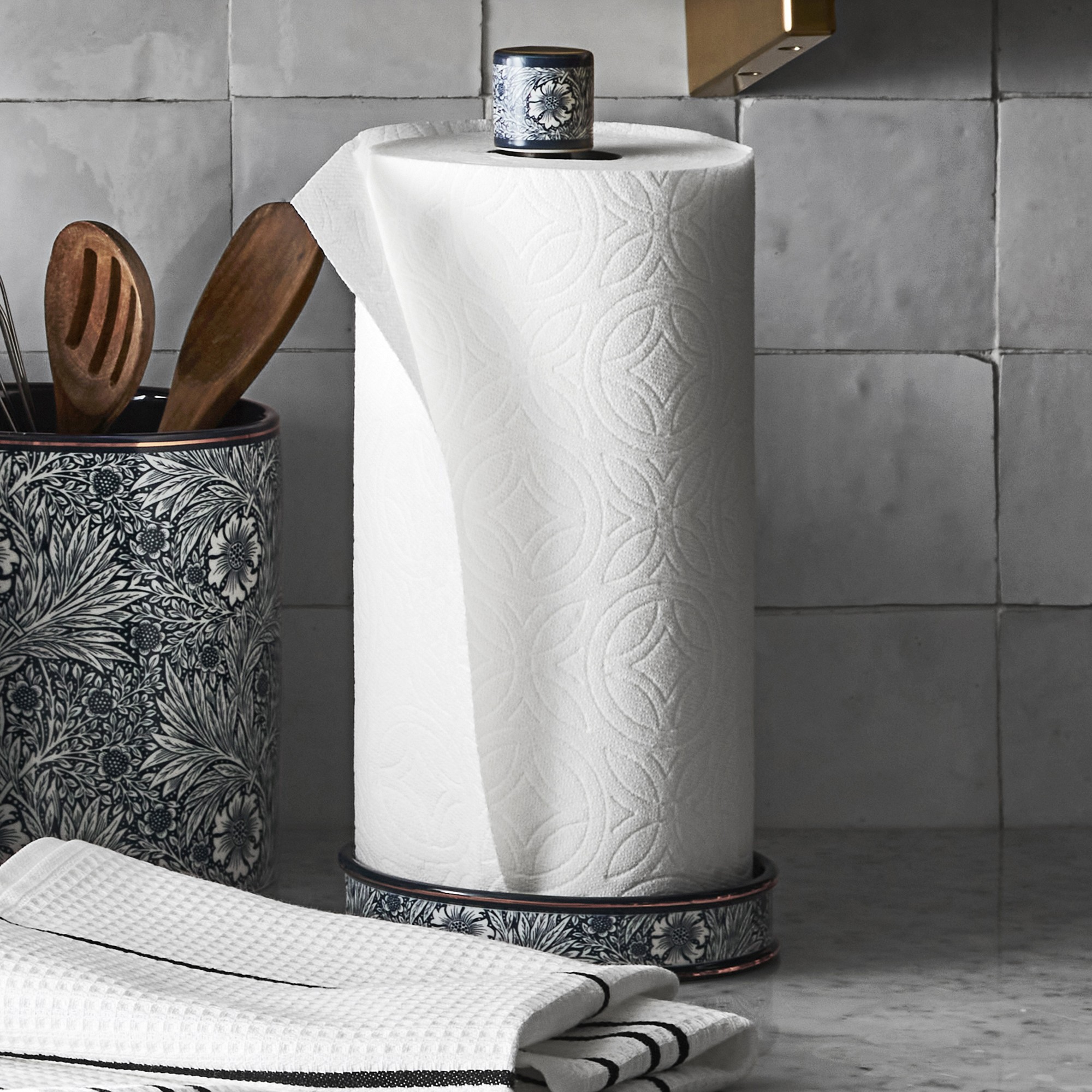 Morris & Co. x Williams Sonoma Bluebell Paper Towel Holder