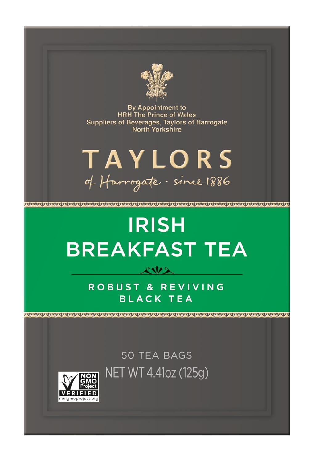 Taylors of Harrogate Organic Peppermint Herbal Tea, 50 Count
