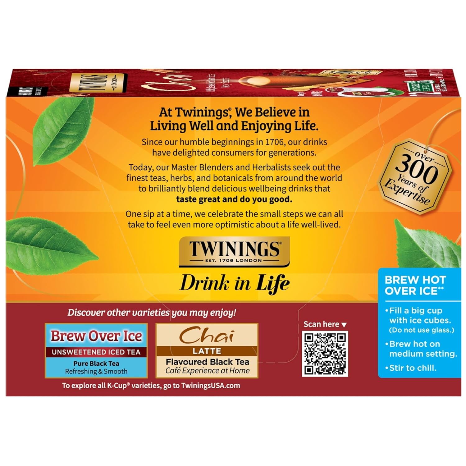 Twinings English Breakfast Black Tea K-Cup Pods for Keurig, 24 Count (Pack of 1), Smooth, Flavourful, Robust, Caffeinated, Enjoy Hot or Iced | Packaging May Vary