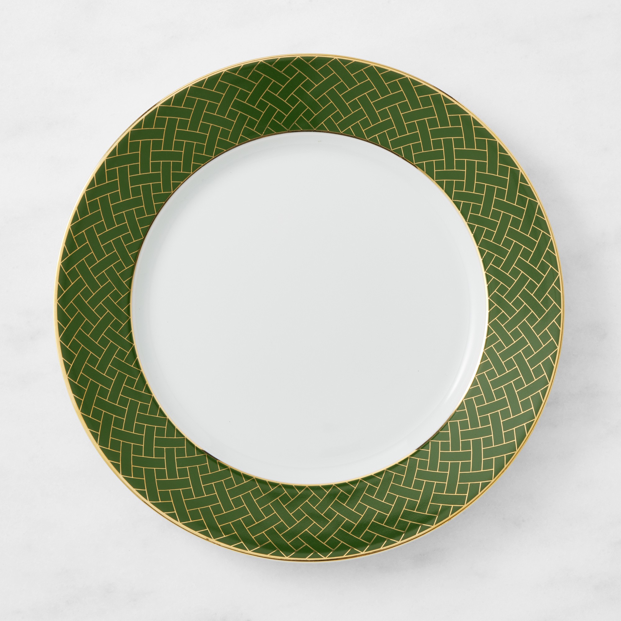 Garden Lattice Dinner Plates, Set of 4