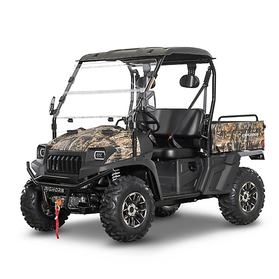 🛻Bighorn Explorer 400 UTV – 4x4 EFI Side by Side with Powerful 4WD, Rugged Design for Off-Road, Farm & Trail Adventures