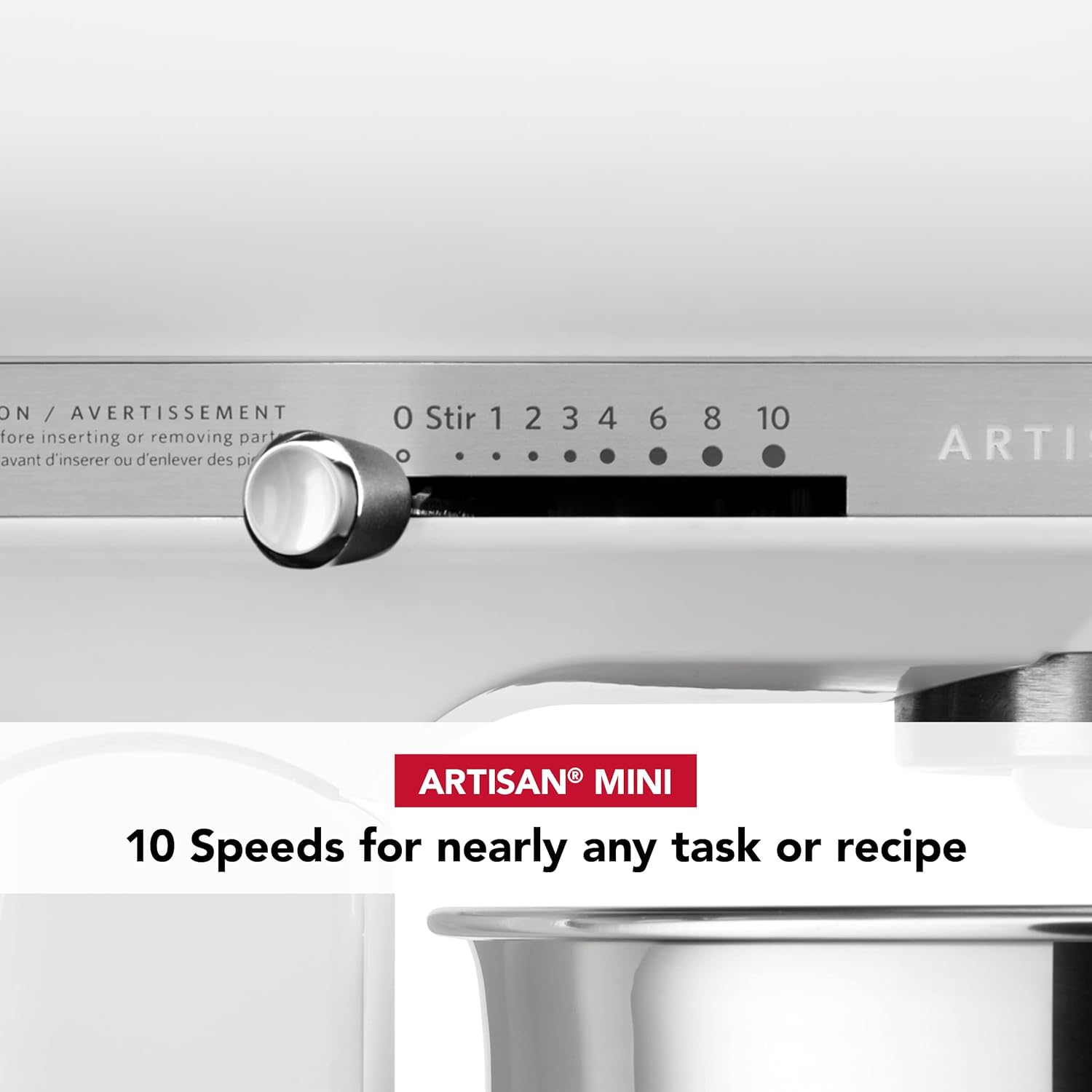 KitchenAid Artisan Mini 3.5 Quart Tilt-Head Stand Mixer - KSM3316X - Black Matte