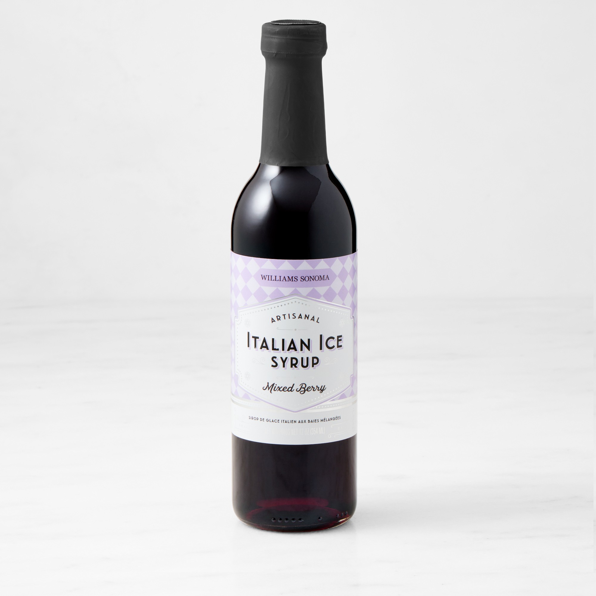 Williams Sonoma Italian Ice Syrup, Mixed Berry