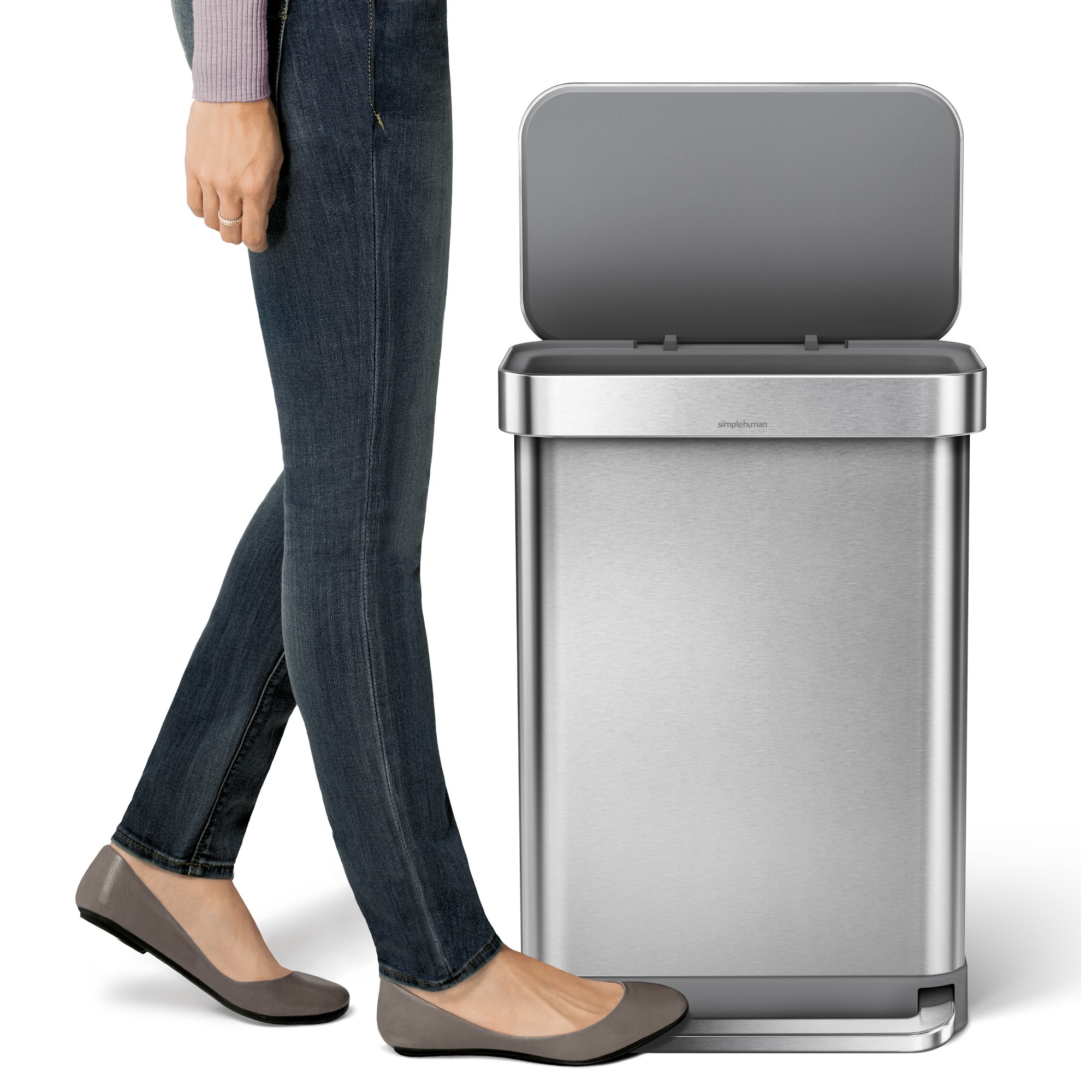 simplehuman™ Step Can with Liner Pocket, 45L