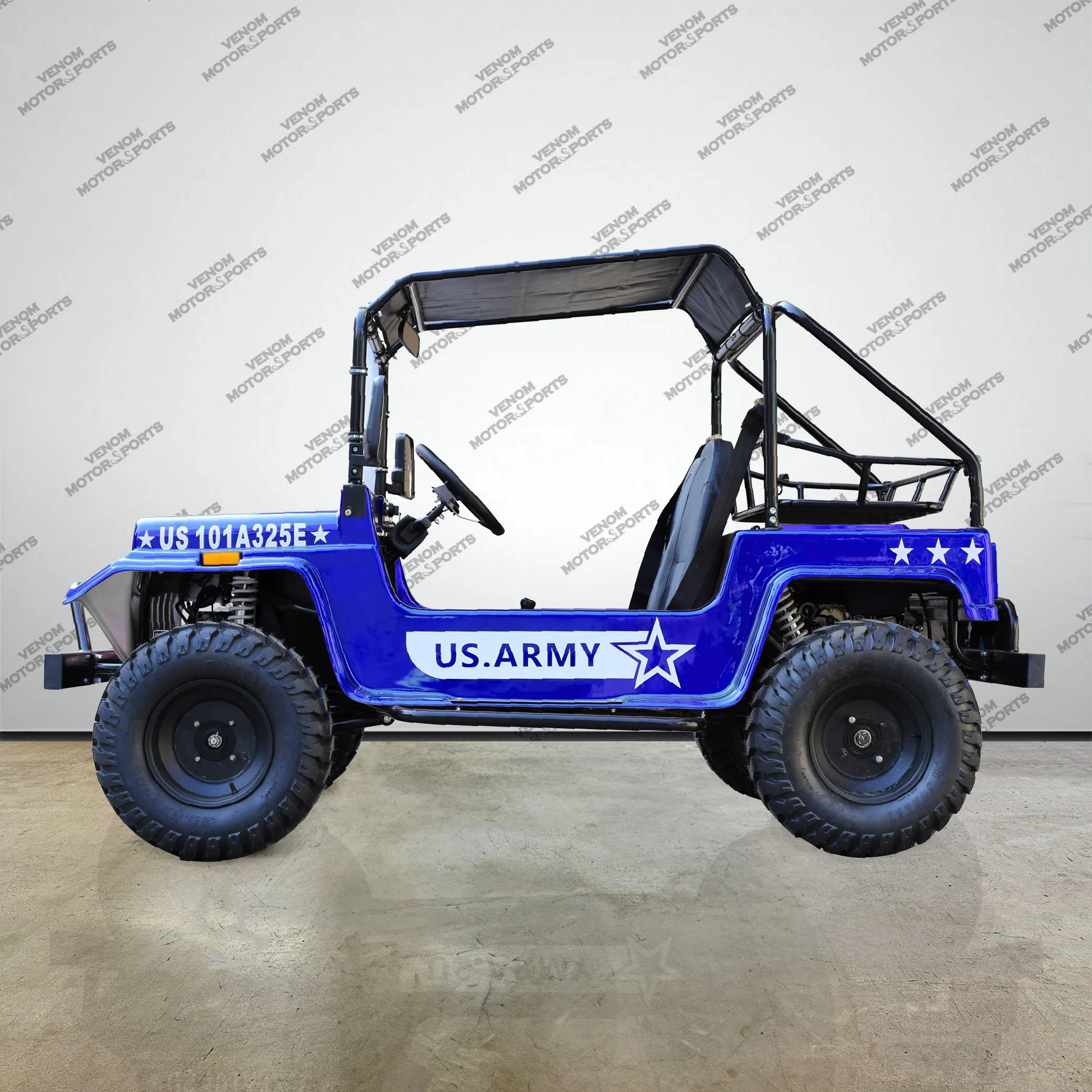 Venom 200cc Mini Jeep | Willys Edition | Full-Size | Automatic