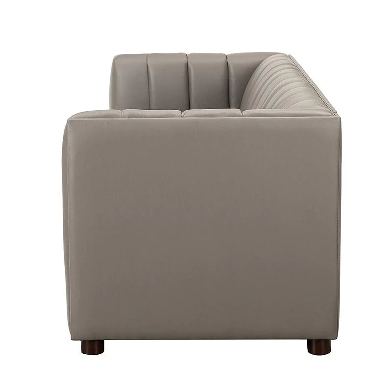 Rowan Genuine Leather Vinyl Office Sofa -83