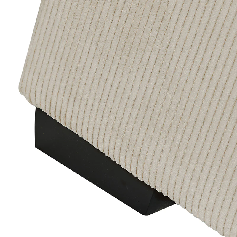 Aladino 2-Piece Upholstered Reversible Sectional Sofa with Storage