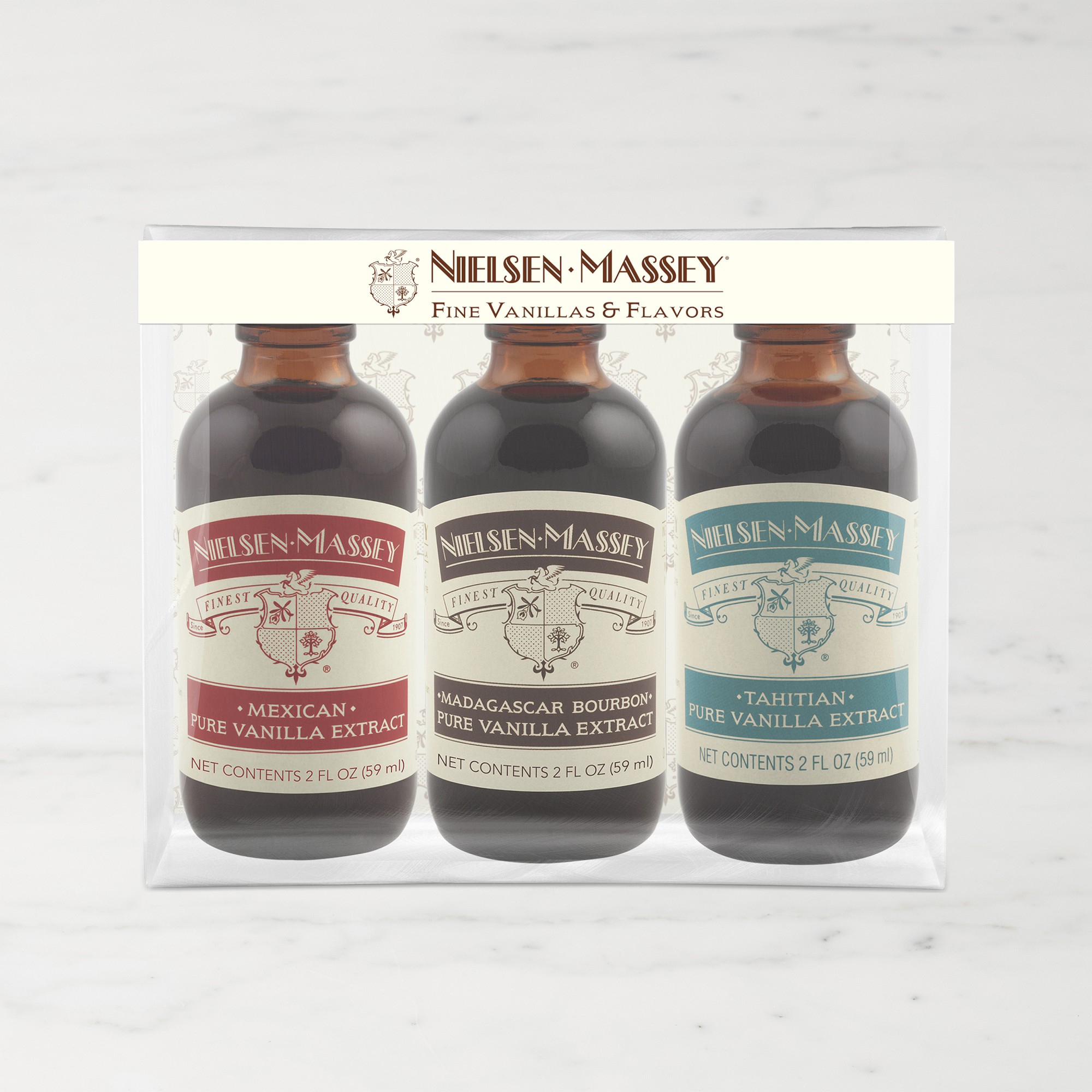 Nielsen-Massey World Vanilla Extract, Set of 3