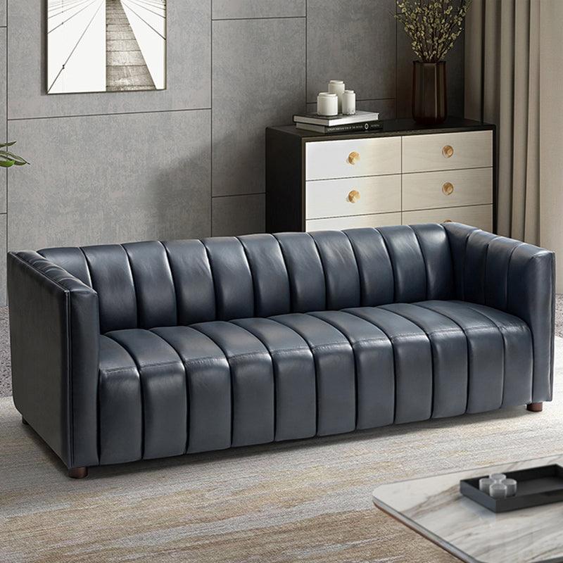 Rowan Genuine Leather Vinyl Office Sofa -83