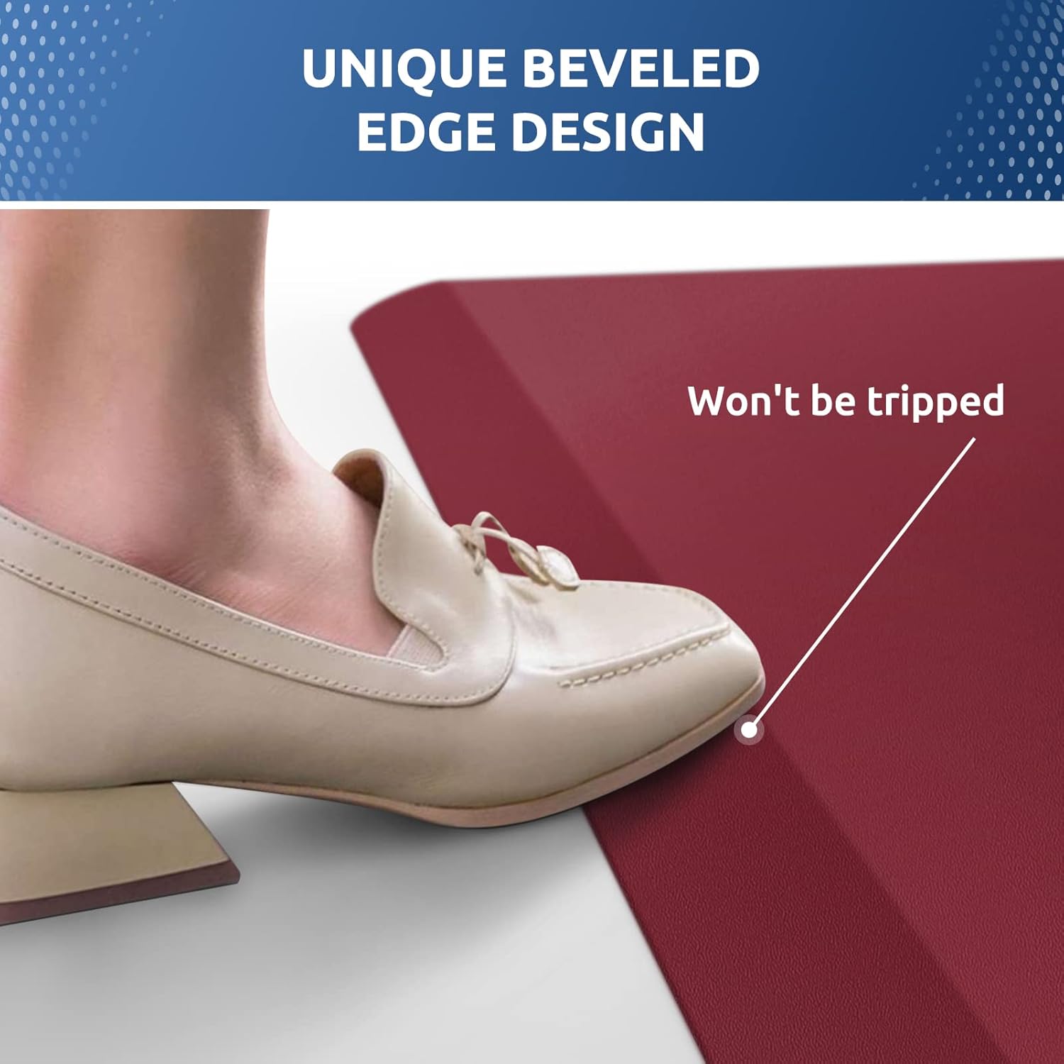 KitchenClouds Kitchen Mat Cushioned Anti Fatigue Rug 17.3