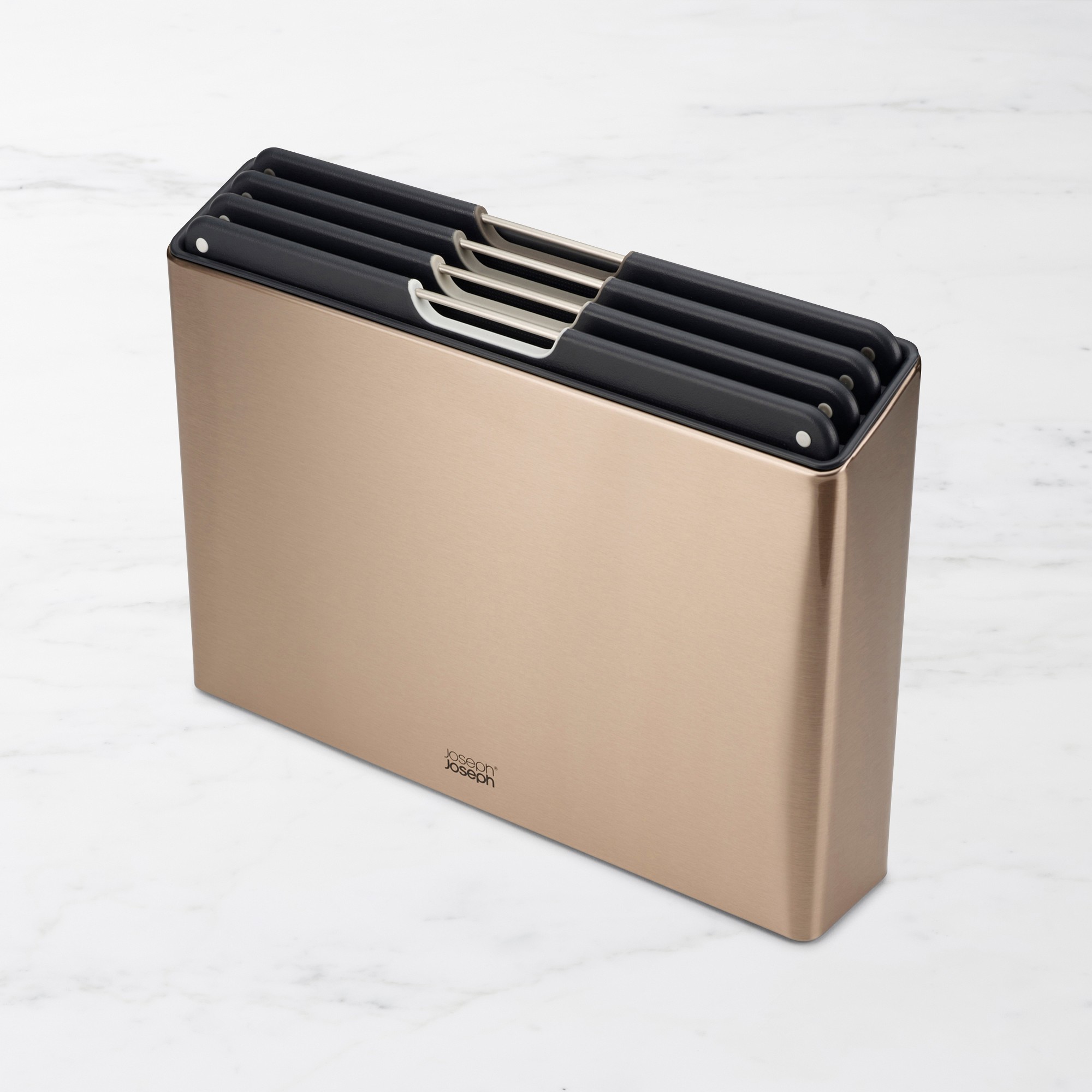 Joseph Joseph Folio Chopping Board, Steel, Set of 4