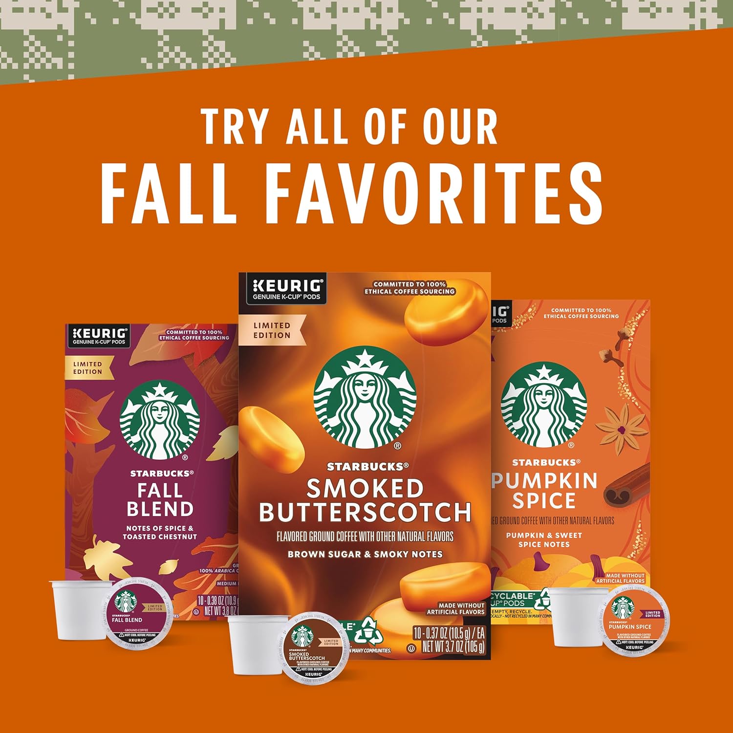 Starbucks K-Cup Coffee Pods, Starbucks Blonde Roast Coffee, Veranda Blend for Keurig Brewers, 100% Arabica, 6 boxes (60 pods total)