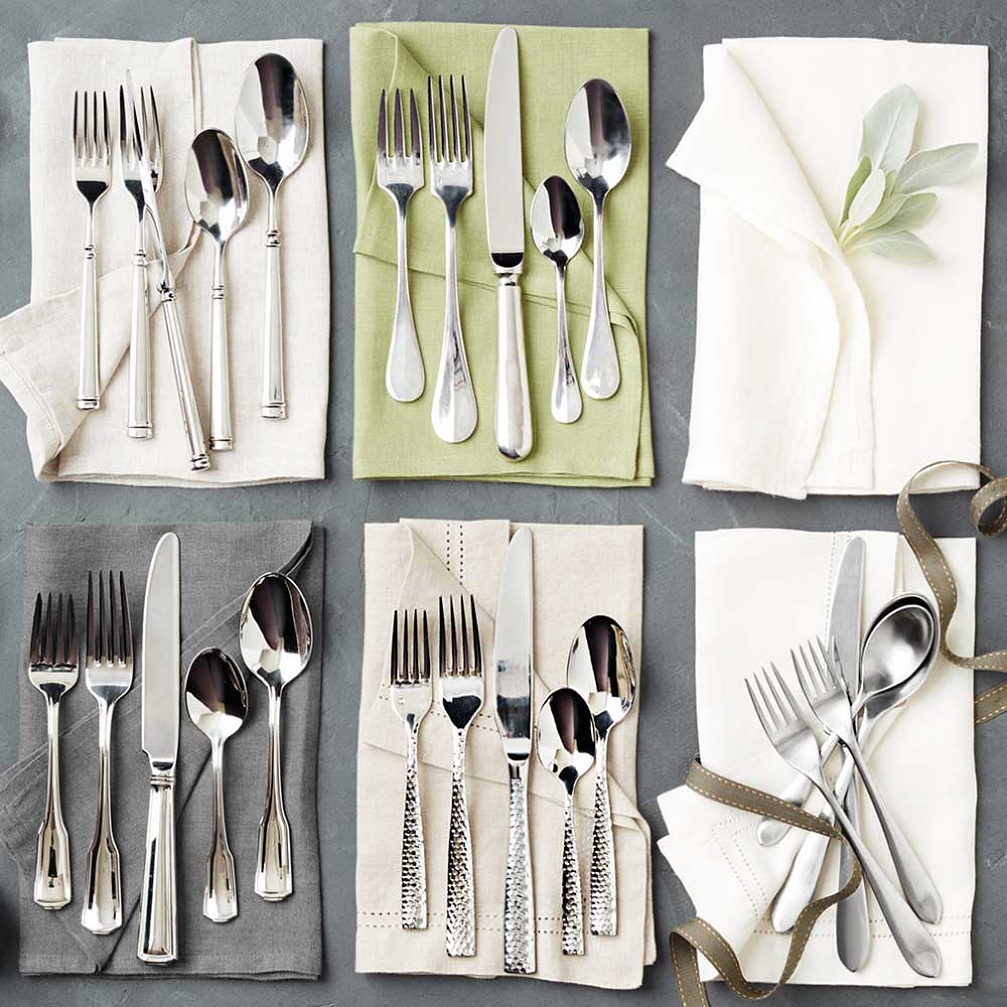 Lifetime Hampstead Flatware Sets