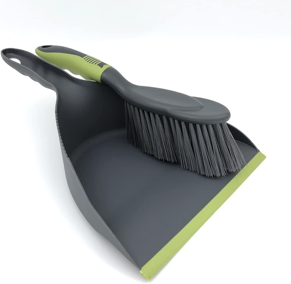 Dust pan Broom - Dust Pans with Brush,Hand Broom and Dustpan Set,Dustpan and Brush Set,Handheld Dustpan are Used to Clean Kitchens, Floors, Tables, Animal Cages.