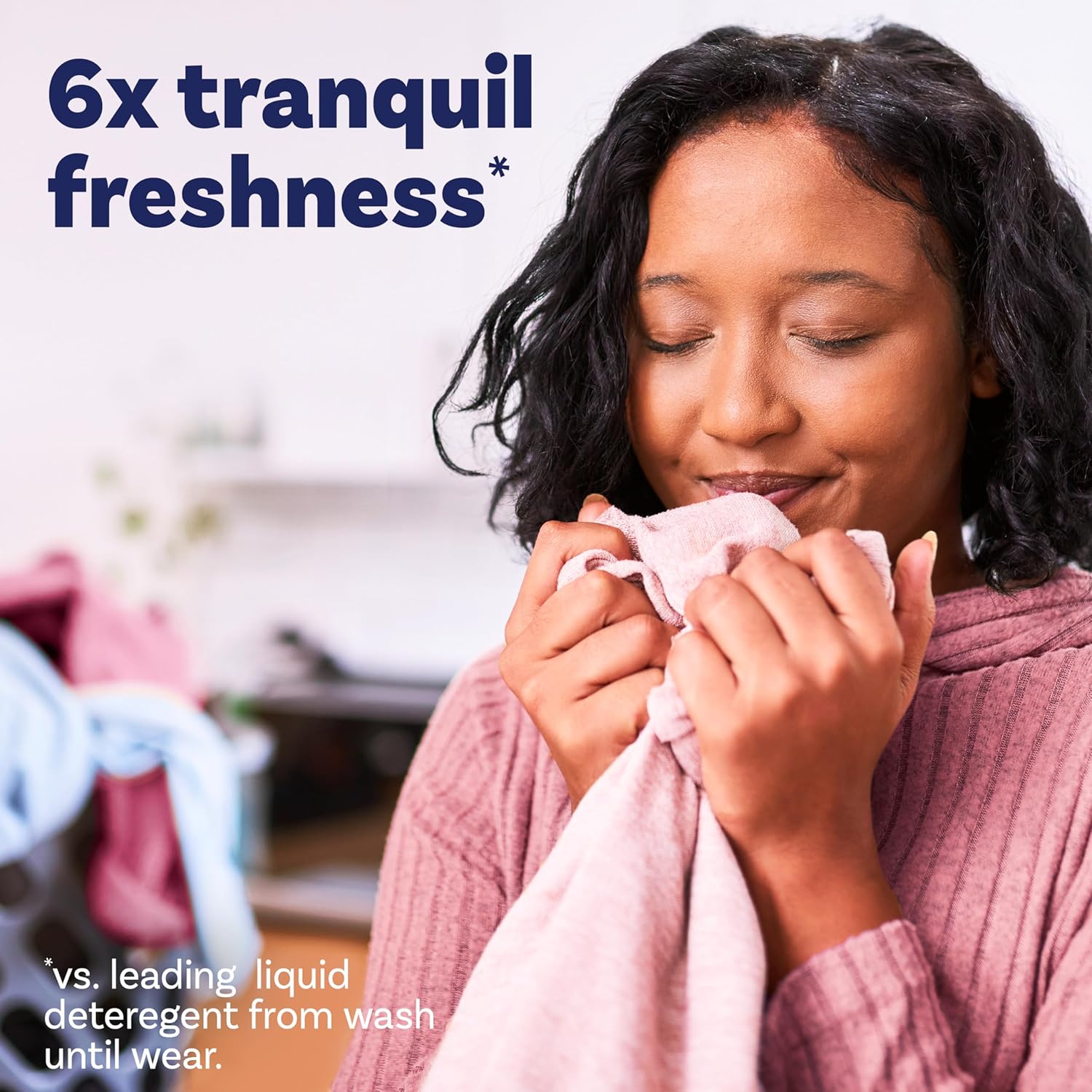 Downy Infusions In Wash Scent Booster Beads, CALM, Soothing Lavender and Vanilla Bean Scent, 24 oz Laundry Beads