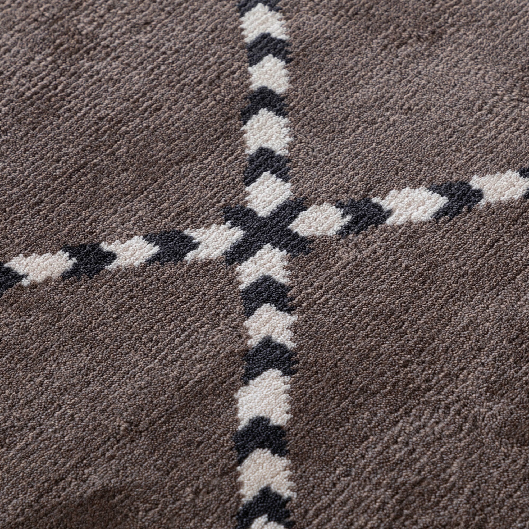 Moroccan Diamond Hand Knotted Rug