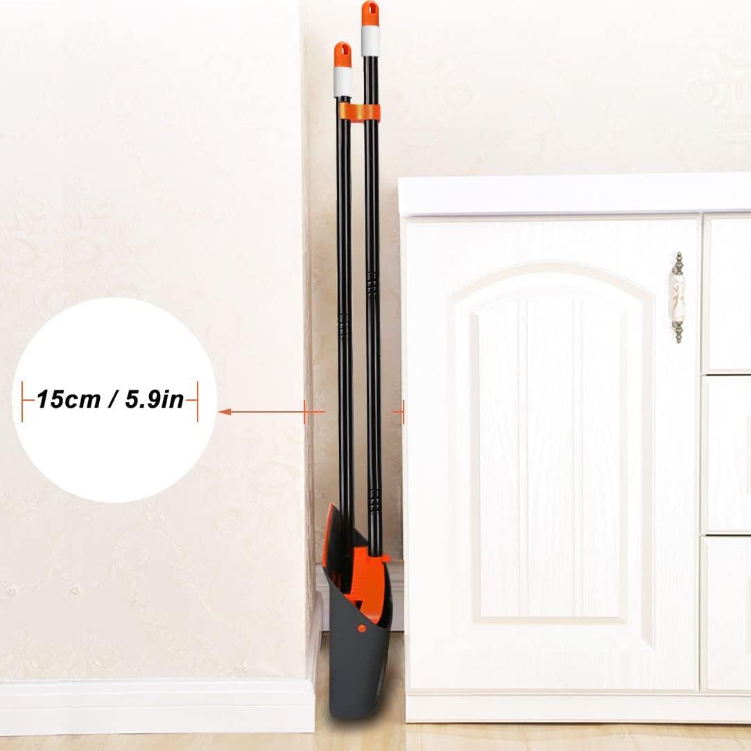 TreeLen Broom and Dustpan Set with 52