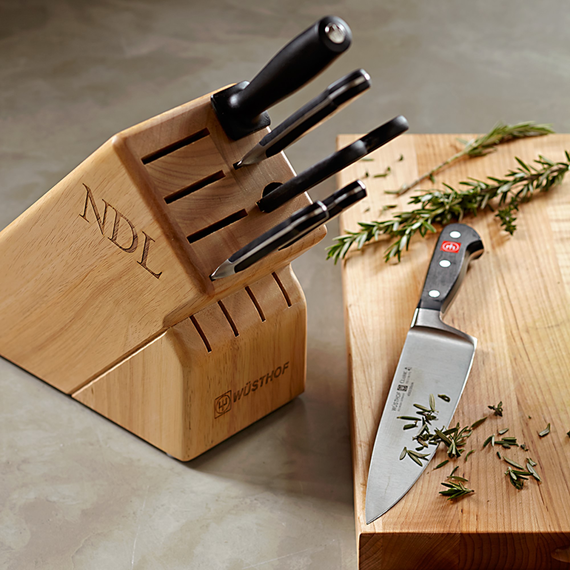 Wüsthof Classic Knife Block, Set of 7