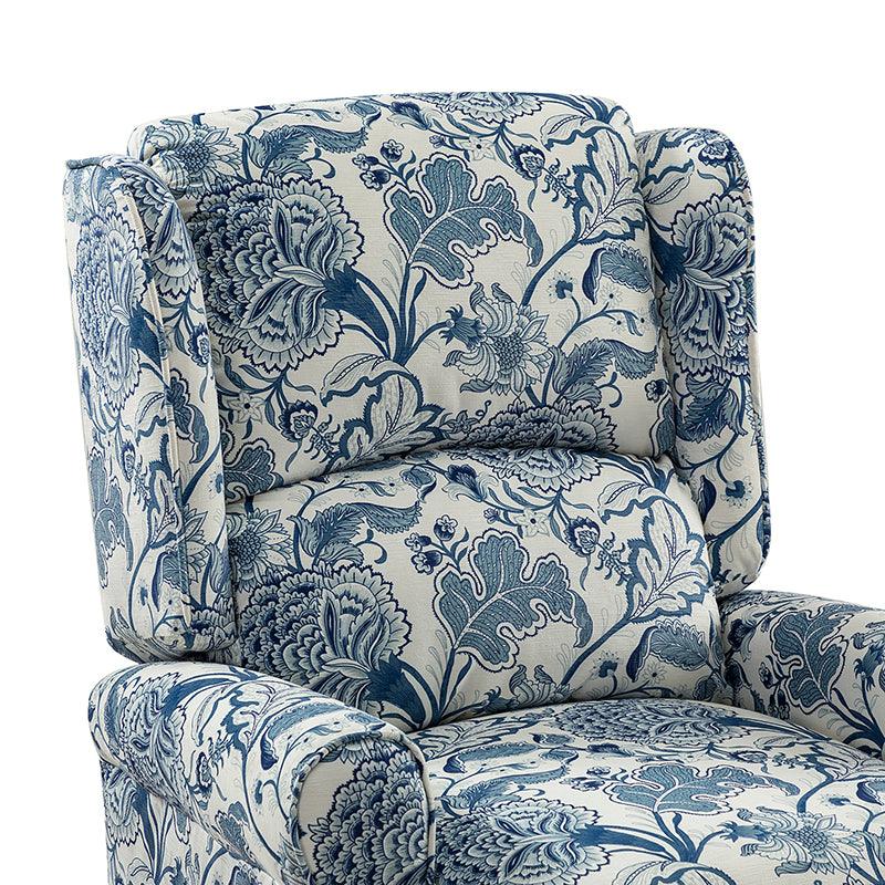 Erdeni Upholstered Manual Wingback Recliner Chair