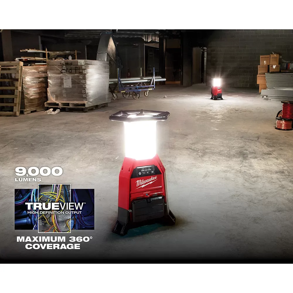 Milwaukee 2150-20 M18 18V Radius Site Light/Charger ONE-KEY - Bare Tool
