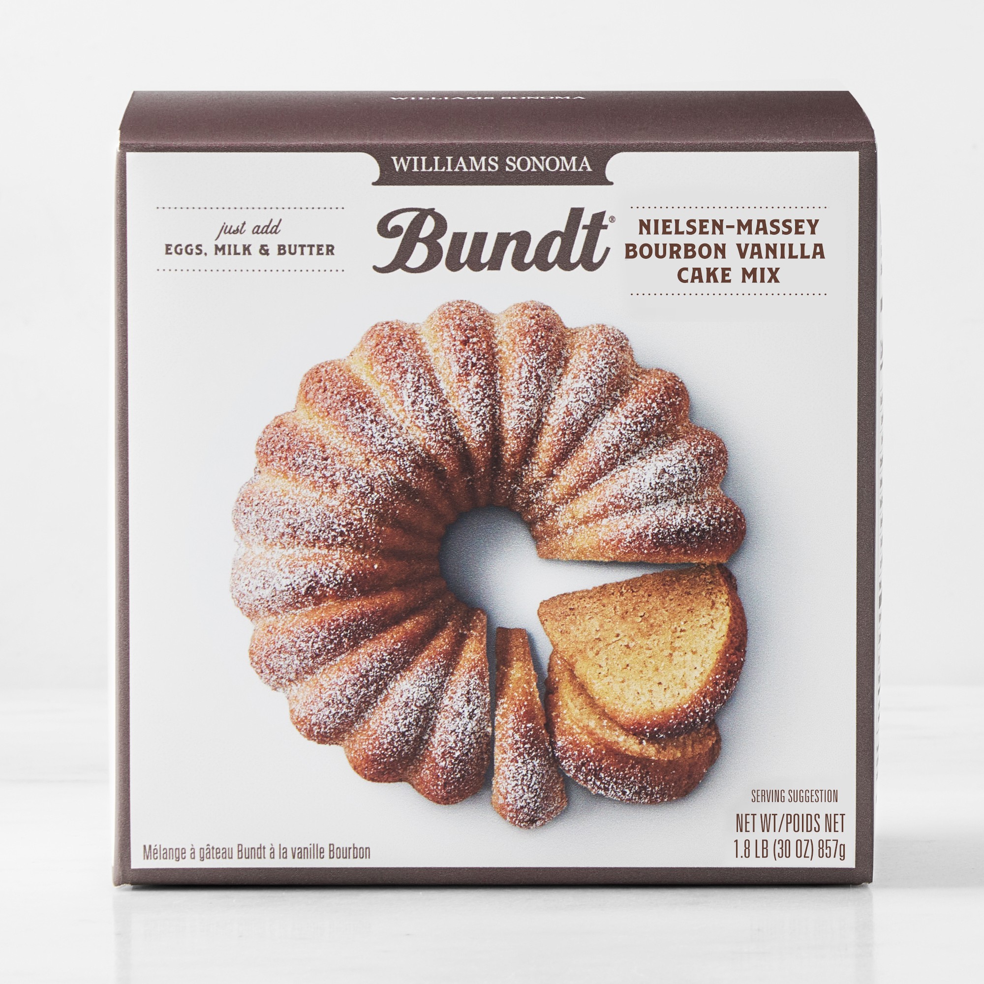 Nielsen-Massey x Williams Sonoma Madagascar Vanilla Bundt® Cake Mix