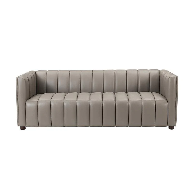 Rowan Genuine Leather Vinyl Office Sofa -83