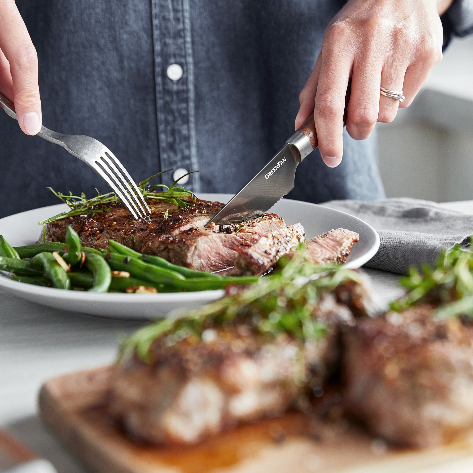 GreenPan™ Premiere Steak Knives, Set of 4