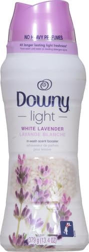Downy Light In Wash Scent Booster Beads, Ocean Mist Scent, 24 oz, Downy Scent Booster Beads, Laundry Beads, No Heavy Perfumes