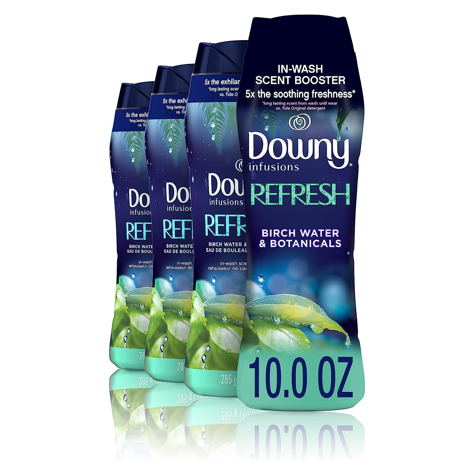 Downy Infusions In Wash Scent Booster Beads, CALM, Soothing Lavender and Vanilla Bean Scent, 24 oz Laundry Beads