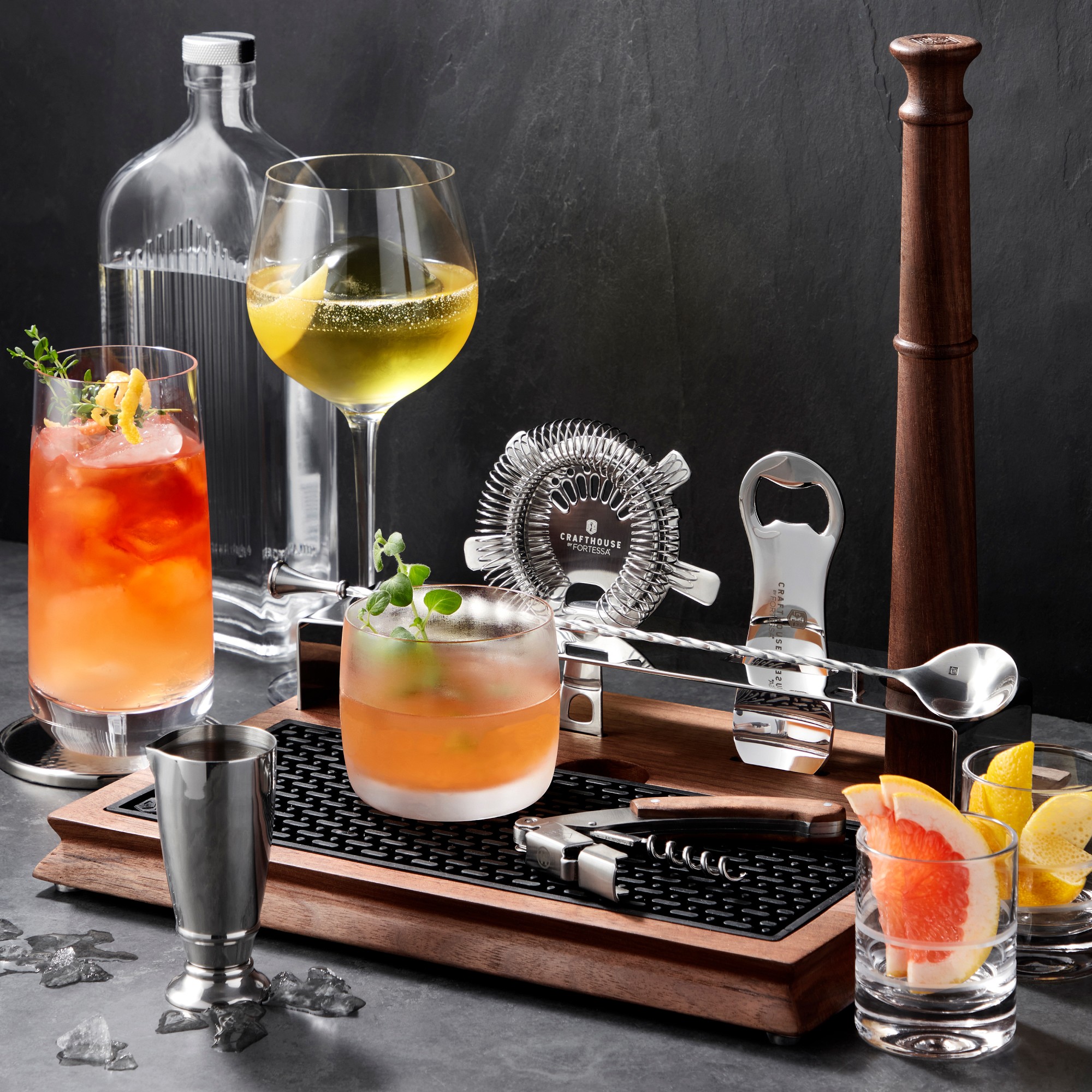 Williams Sonoma Reserve Double Old-Fashioned Glasses