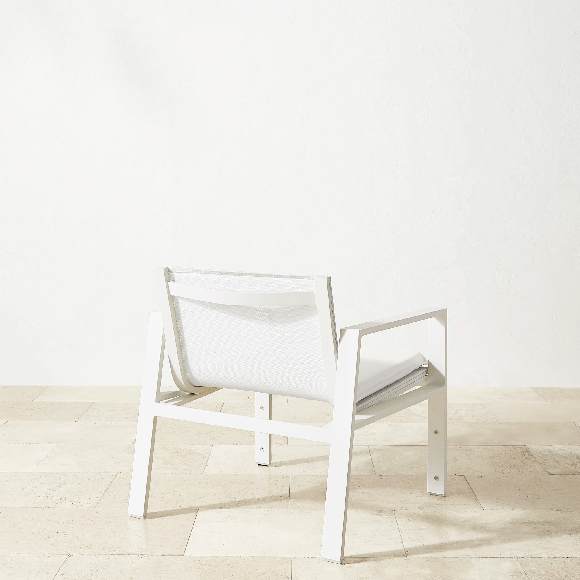 Santa Barbara Outdoor Metal Club Chair